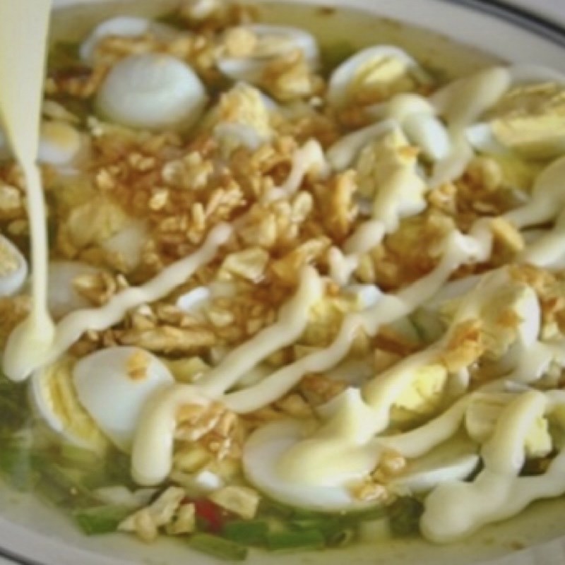 Bước 4 Làm nước sốt  trứng cút Xốt trứng cút